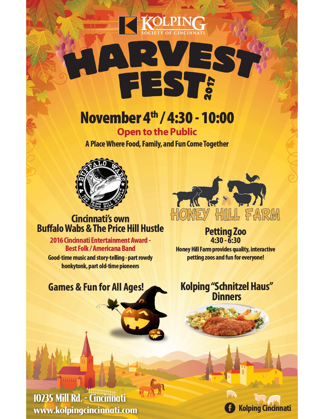 harvest fest flyer